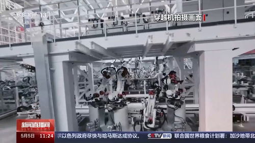 超700臺(tái)機(jī)器人在這里造車 穿越機(jī)視角一覽超級(jí)工廠